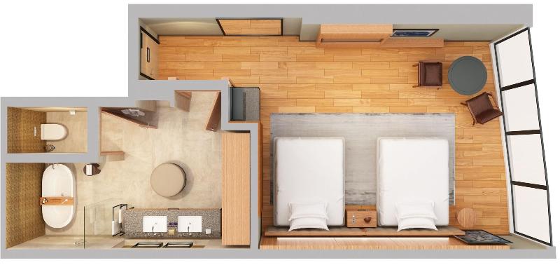 デラックスルーム, The Ritzcarlton, Perth