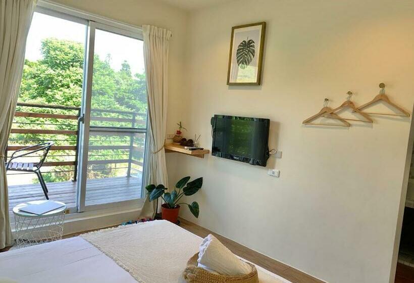 اتاق استاندارد با بالکن, W24墾丁民宿墾丁大街一館bnb