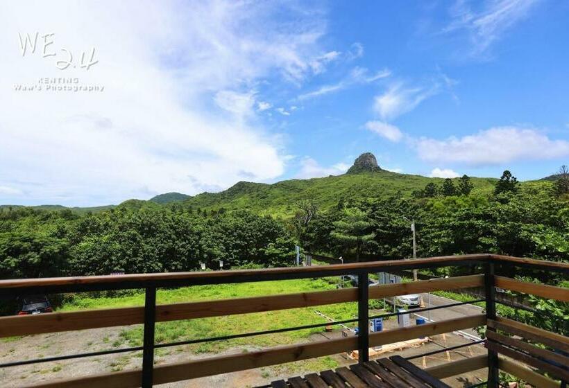 اتاق استاندارد چهارنفره با بالکن, W24墾丁民宿墾丁大街一館bnb