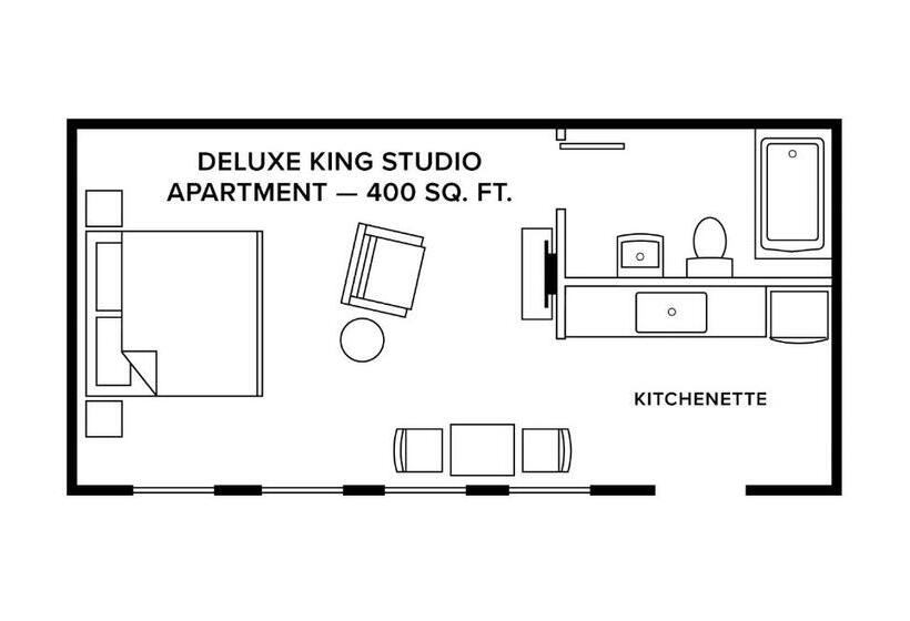 استودیوی لوکس, The Inn Downtown Portsmouth, Nh