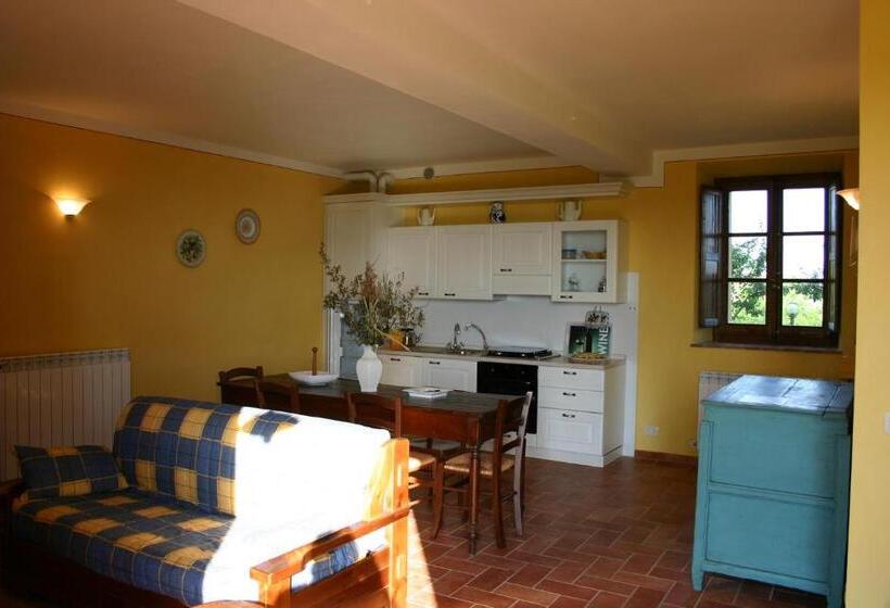 آپارتمان 1 خوابه با چشمانداز باغ, Agriturismo Caliano