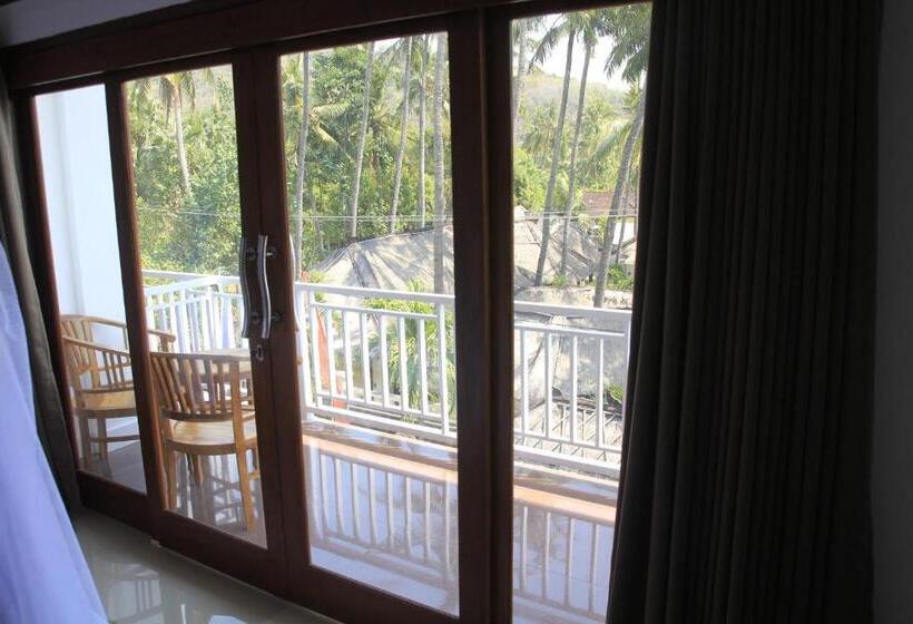 Deluxe Rum Havsutsikt med Balkong, Amed Paradise Warung & House Bali