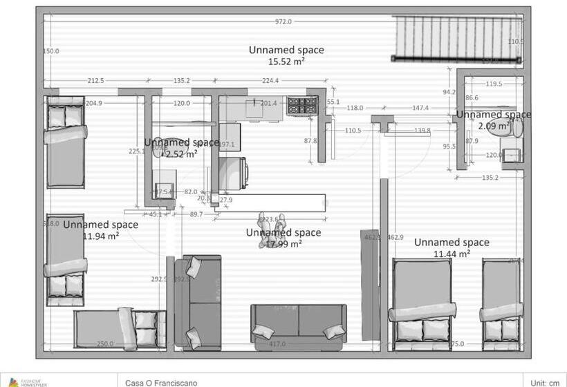 ２ベッドルームハウス, Pousada Santa Inês