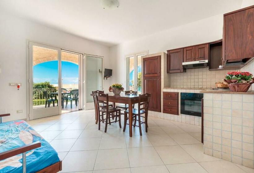 Апартаменты 1 Спальня Вид на Море, Residence Magic Sea Torre Pali