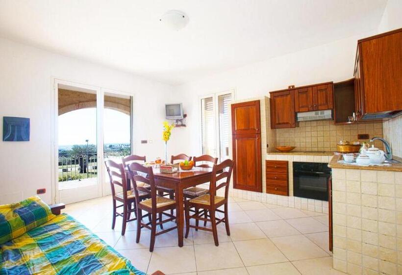 Апартаменты 1 Спальня Вид на Море, Residence Magic Sea Torre Pali