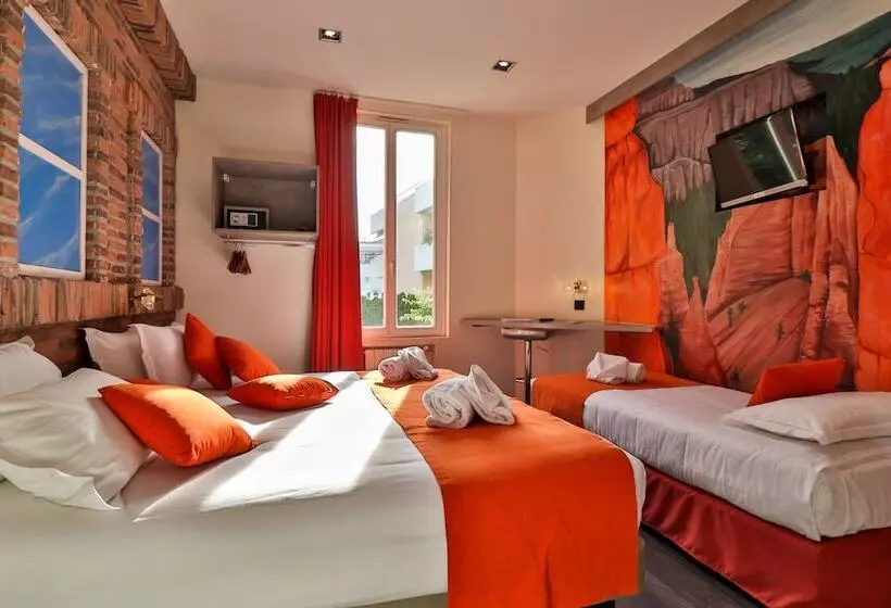 اتاق خانوادگی, Ideal Sejour Cannes Stylish Boutique Hotel With Quiet Garden