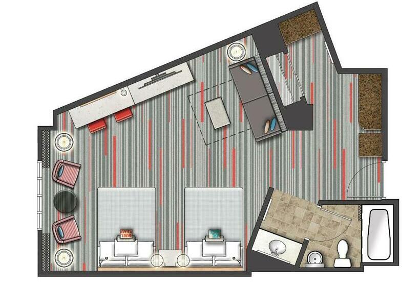 豪华房间, Universal S Hard Rock Hotel®