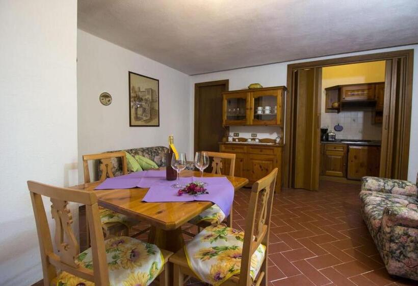 آپارتمان دوبلکس 1 خوابه, Borgo Il Poggio Agritourismo