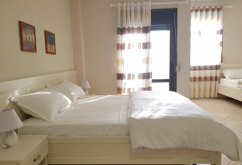 اتاق استاندارد چهار تخته با چشمانداز دریا, Joel Residence