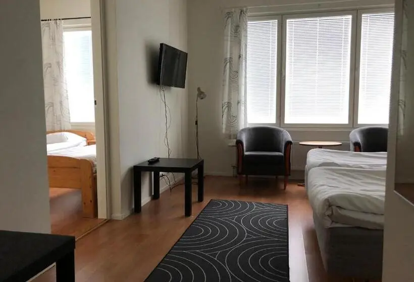 اتاق استاندارد چهار تخته, Strandnäs Hotell