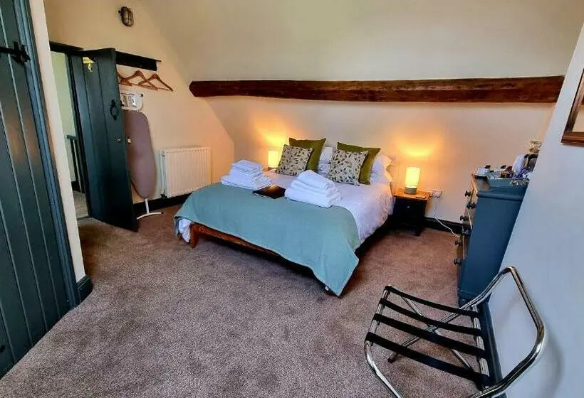 キングサイズベッドのスタンダードルーム, Antlers Bed And Breakfast
