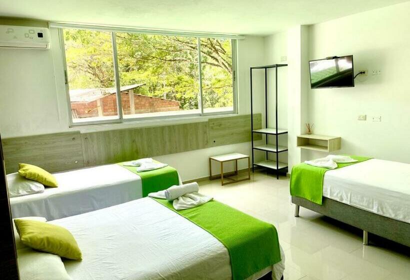 4인용 스탠다드 룸, Biohotel Rio Claro