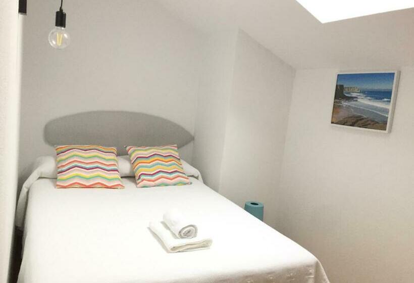 غرفة قياسية فردية, Somo Surfskate Hostel