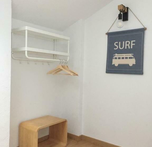 غرفة قياسية فردية, Somo Surfskate Hostel