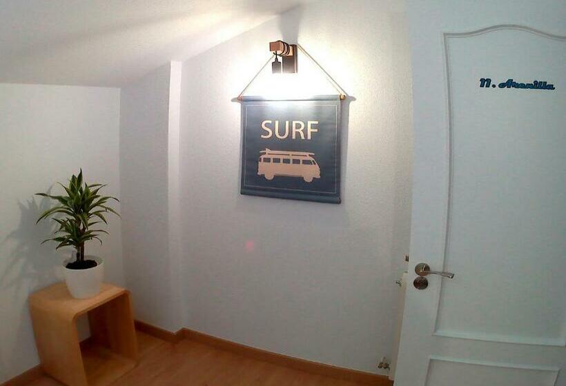 غرفة قياسية فردية, Somo Surfskate Hostel