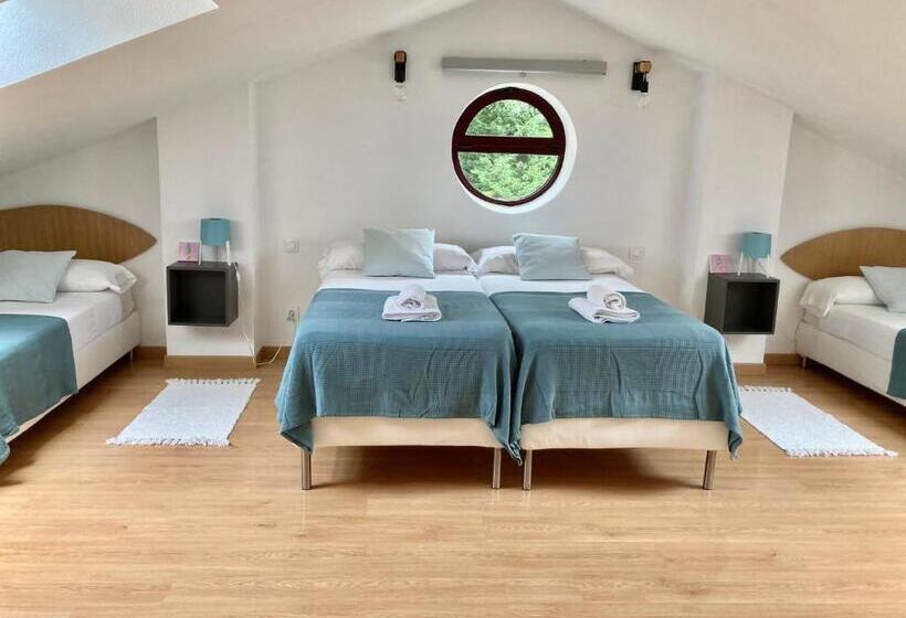 غرفة قياسية رباعية, Somo Surfskate Hostel