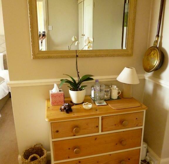 带大床的标准间, Hall Farm Bed & Breakfast