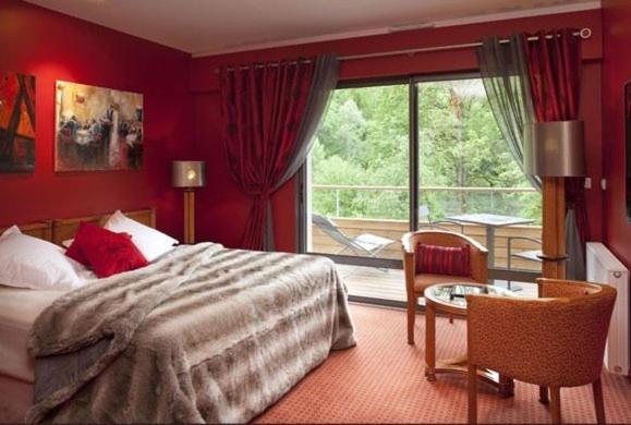 스탠다드 발코니 룸, Logis La Source Bleue