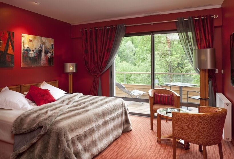 스탠다드 발코니 룸, Logis La Source Bleue