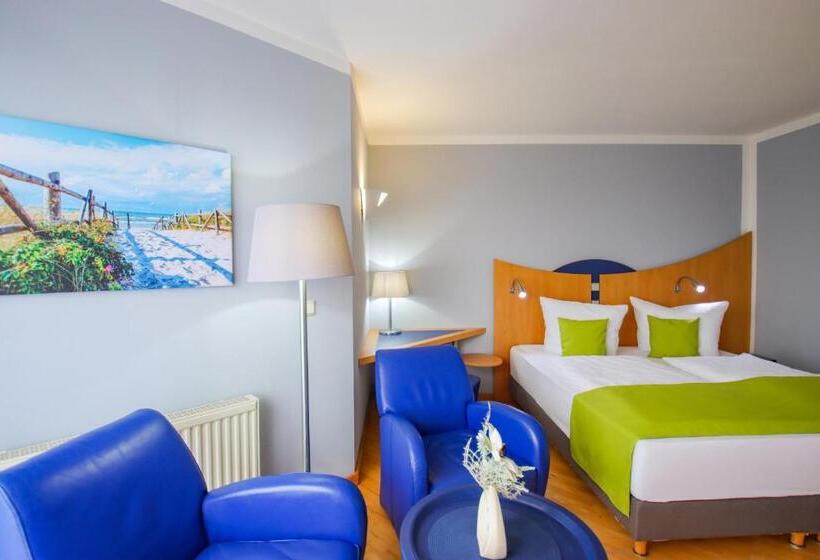 Номер Стандарт с Террасой, Inselhotel Kleiner Bodden