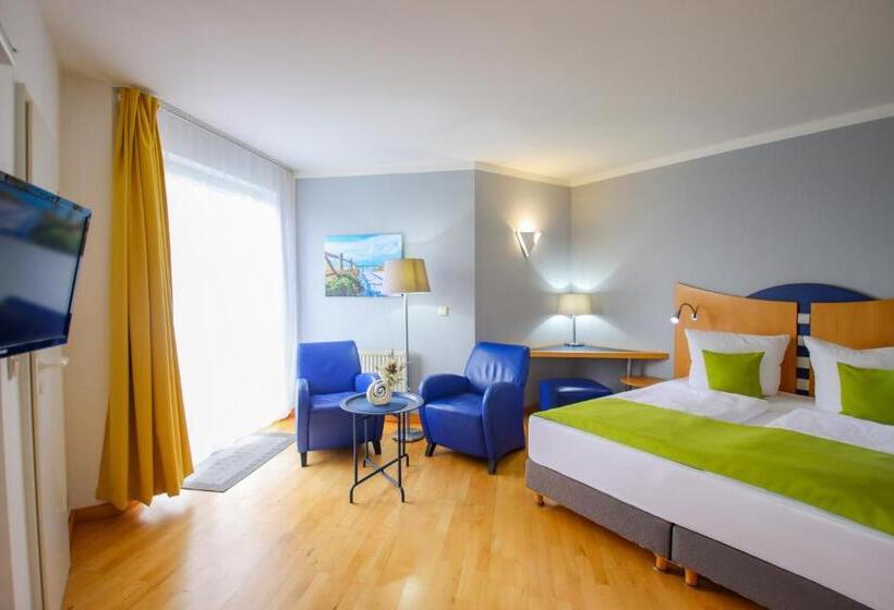 스탠다드 테라스 룸, Inselhotel Kleiner Bodden