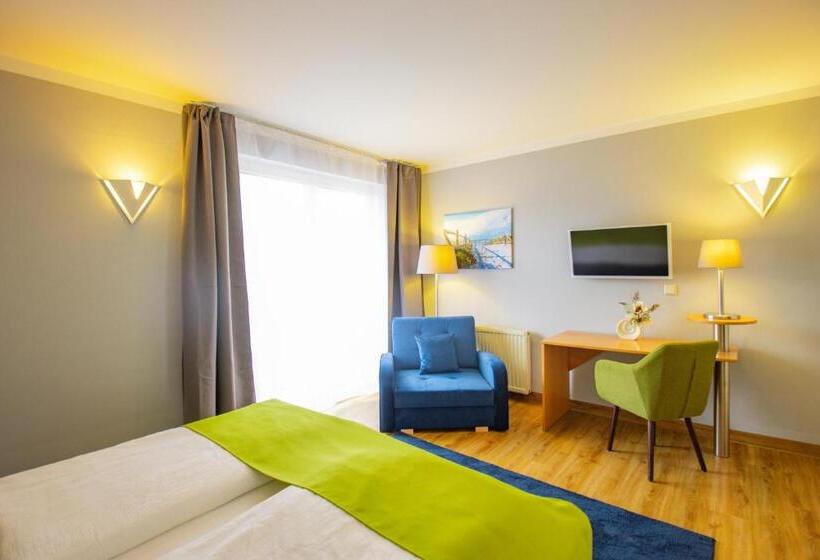 발코니 디럭스 룸, Inselhotel Kleiner Bodden