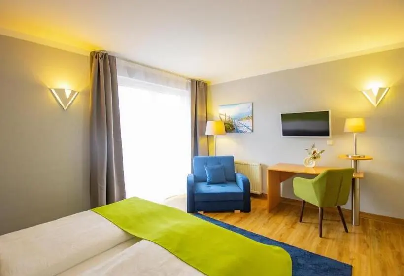 バルコニー付きデラックスルーム, Inselhotel Kleiner Bodden