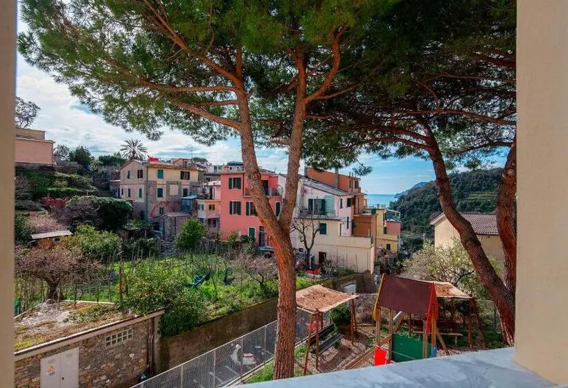 スタンダード４人部屋, Ostello Corniglia