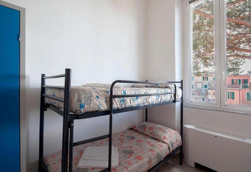 غرفة قياسية رباعية, Ostello Corniglia