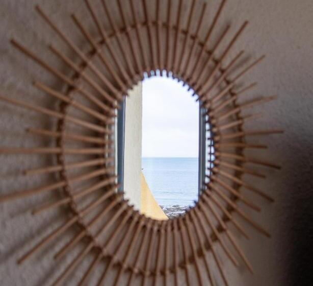 חדר קומפורט עם נוף לים, Logis Hôtel Restaurant Le Calluna