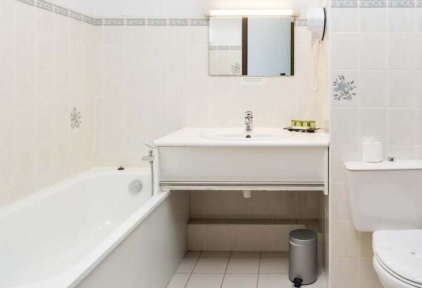 חדר קומפורט עם נוף לים, Logis Hôtel Restaurant Le Calluna