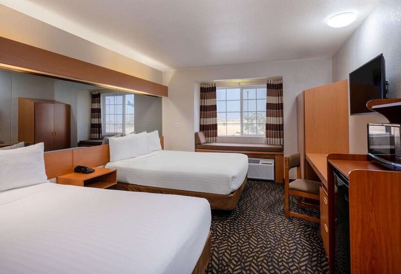 חדר סטנדרט שתי מיטות זוגיות, Microtel Inn & Suites By Wyndham Salt Lake City Airport