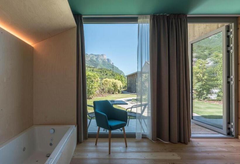 סוויטת ג'וניור דלוקס, Agritur La Dolce Mela   Adults Only