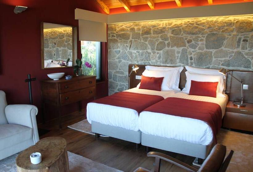 オーシャンビュースタンダードルームテラス付き, Quinta Vale Da Roca