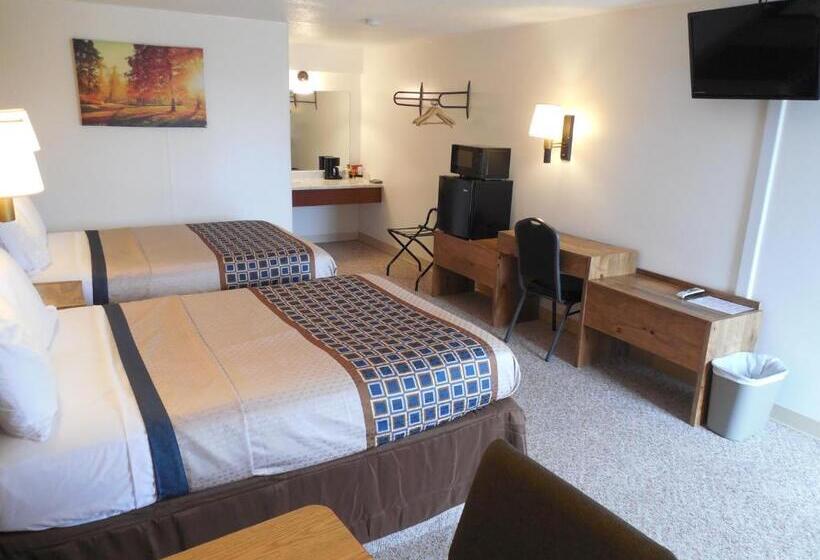 غرفه قياسيه سريرين مزدوجين, Motel 70