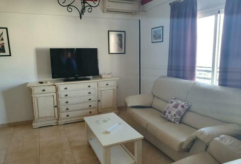 침실 1개 아파트 측면 바다 전망, Apartamentos Mediterraneo