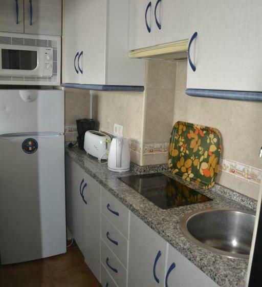 침실 1개 아파트 측면 바다 전망, Apartamentos Mediterraneo