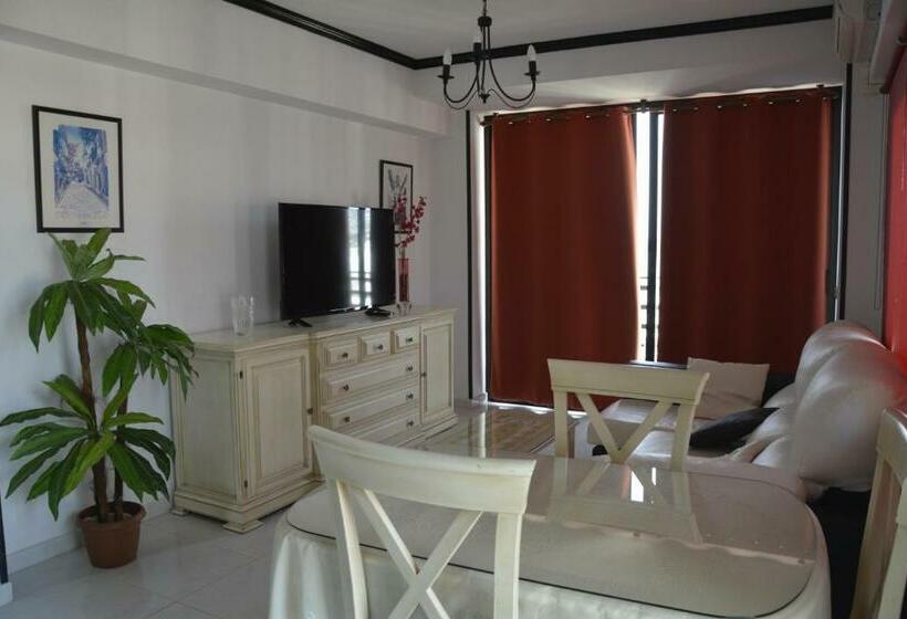 침실 1개 아파트 측면 바다 전망, Apartamentos Mediterraneo