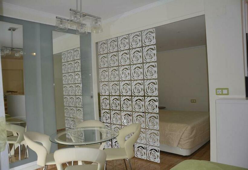 침실 1개 아파트 측면 바다 전망, Apartamentos Mediterraneo