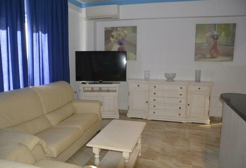 침실 1개 아파트 측면 바다 전망, Apartamentos Mediterraneo