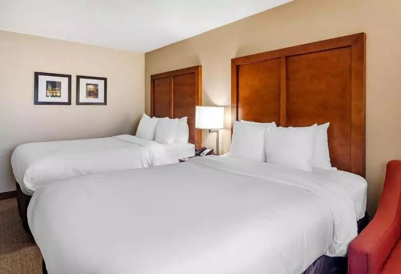 2ダブルベッドのスタンダードルーム, Comfort Inn Nashville West