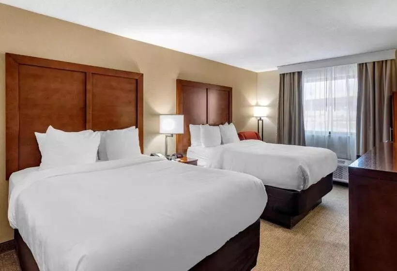 2ダブルベッドのスタンダードルーム, Comfort Inn Nashville West