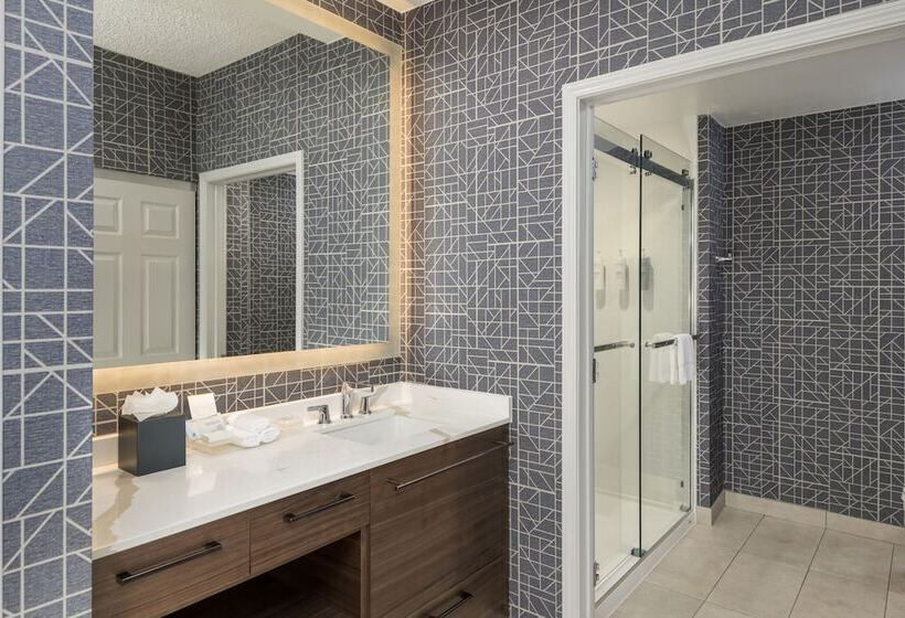 سوئیت 2 خوابه, Homewood Suites By Hilton New Orleans