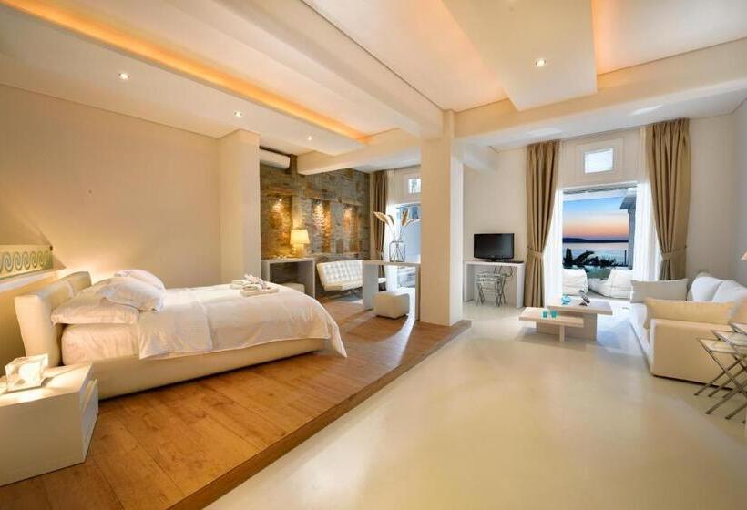 فيلا غرفتين نوم مطلة على البحر, Saint John Hotel Villas & Spa