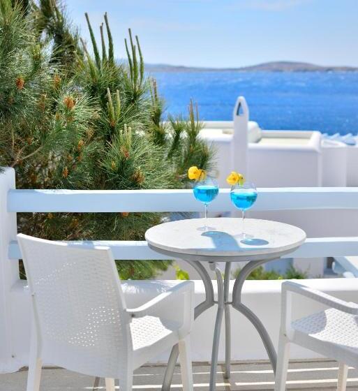 غرفة قياسية إطلالة جانبية علي البحر, Saint John Hotel Villas & Spa