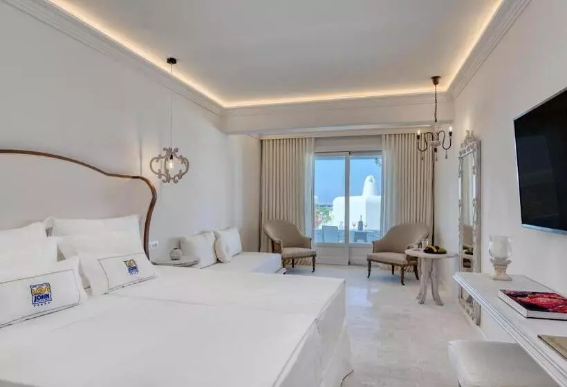 庭の見えるプレミアムルーム, Saint John Hotel Villas & Spa