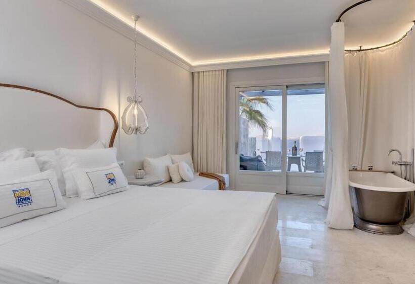 غرفة بريميوم مطلة على الحديقة, Saint John Hotel Villas & Spa