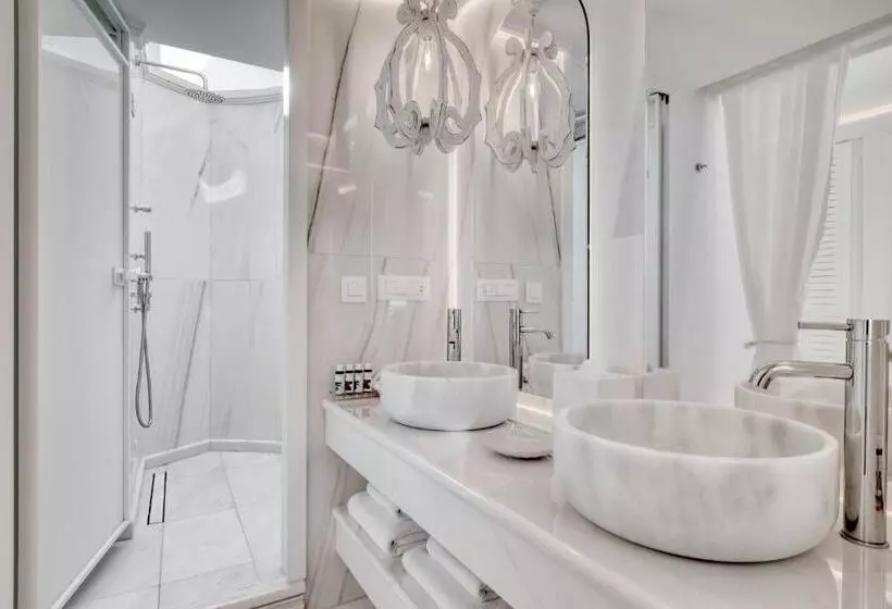 オーシャンビューのジャグジー付スタンダードルーム, Saint John Hotel Villas & Spa