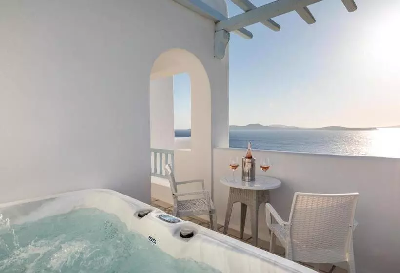 オーシャンビューのジャグジー付スタンダードルーム, Saint John Hotel Villas & Spa