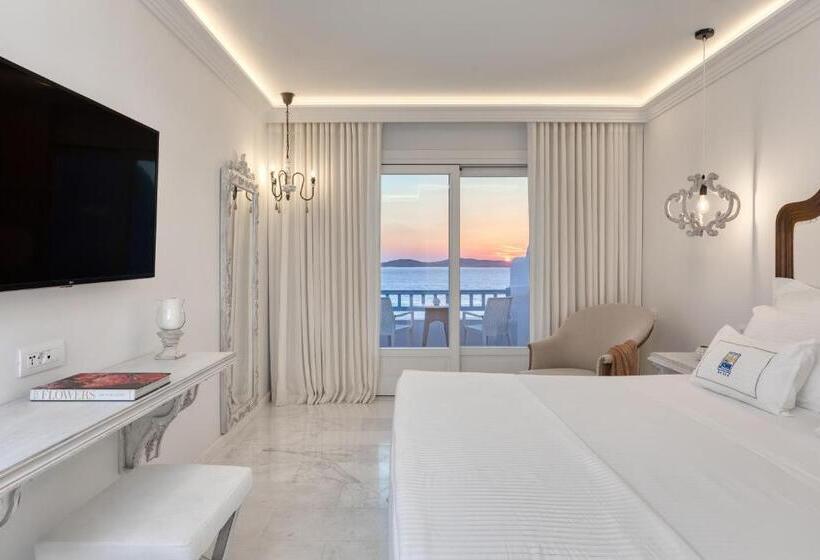 غرفة قياسية مطلّة علي البحر, Saint John Hotel Villas & Spa